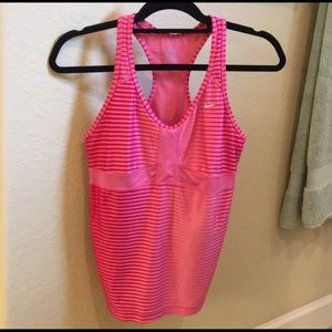 TWO Nike dri-fit workout tanks
